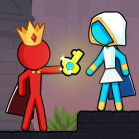 Stick Red boy and Blue girl Mod